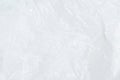 White plastic or polyethylene bag texture, macro, abstract background Royalty Free Stock Photo