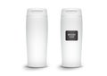 White plastic Shampoo Bottle, MockUp Template, product design, 3 Royalty Free Stock Photo
