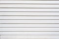 White plastic siding panels for texture background