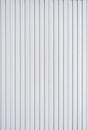 White plastic siding panels for texture background Royalty Free Stock Photo