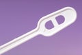 White plastic stirrer Royalty Free Stock Photo