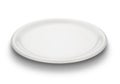 White plate