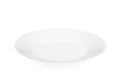 White plate isolated Royalty Free Stock Photo