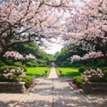 White plum blossoms are in bloom in the plum garden. It is a close-up photo of White plum blossoms. Scientific name is