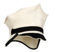 White police cap for bath