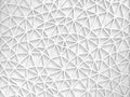 White Poligon Geometric Abstract Wall Background
