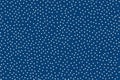 White polka dot pattern on blue background,Generative AI Royalty Free Stock Photo