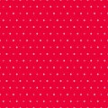 White polka dot and twinkles seamless pattern on a bright red background. Cute colorful dotted pattern for Christmas