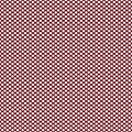 Polka Dot Pattern - White on Dark Red Cabernet