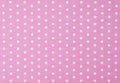 White polkadot with pink background