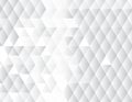 White polygonal abstract background texture Design Royalty Free Stock Photo