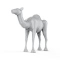 White polygonal camel