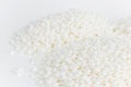 White polymer granules Royalty Free Stock Photo