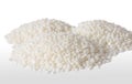 White polymer granules Royalty Free Stock Photo