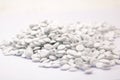 white polymer Royalty Free Stock Photo