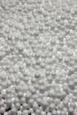 White Polysterene Balls background Royalty Free Stock Photo