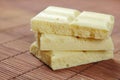 White porous chocolate