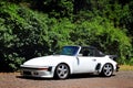 White Porsche Convertible Royalty Free Stock Photo