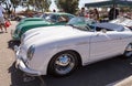 White Porsche 1600 Super Royalty Free Stock Photo