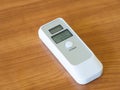 Portable alcohol breath tester. Breathalyser Royalty Free Stock Photo