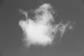 White powder cloud against dark background Royalty Free Stock Photo