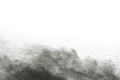 White powder explosion on white backgroundabstract powder splatted on white background. Royalty Free Stock Photo