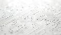 White printed circuit board texture. Computer technology background. Information tech grayscale pcb background. Modern tech Royalty Free Stock Photo