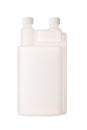 Plastic dosing bottle professional cleaning white