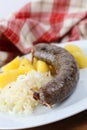White pudding Royalty Free Stock Photo