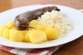 White pudding Royalty Free Stock Photo