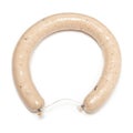 White pudding sausage ring Royalty Free Stock Photo