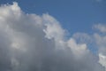 Blue Sky Series - White Clouds Royalty Free Stock Photo