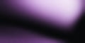 White purple blurred abstract gradient on dark grainy background, glowing light spot, large banner size Royalty Free Stock Photo