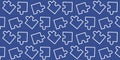Puzzle pieces create a colorful pattern on a blue background for creative inspiration Royalty Free Stock Photo