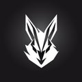 Captivating Rabbit Logo With Strong Facial Expression