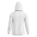 a White Raglan Hoodie image isolated on a white background