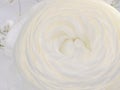 White ranunculus flower Royalty Free Stock Photo