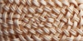 White rattan wooden basket weaving background