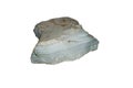 White raw agate stone Royalty Free Stock Photo