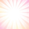 White rays star burst background, pastel colors