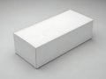 White rectangular box on a gray background Royalty Free Stock Photo