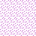 White with red dots polka modern seamless pattern