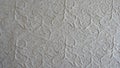 White relief patterned fabric. Background, texture, close-up Royalty Free Stock Photo