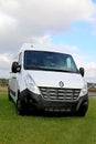 White Renault Master Van on Display