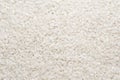 White rice background texture, long grain natural rice, jasmine rice close-up Royalty Free Stock Photo