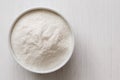 White rice flour Royalty Free Stock Photo