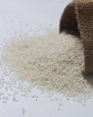 White rice is the main staple in the food chain in several countries, including Indonesia.