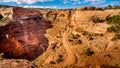 The White Rim Road and Shafer Trail in Canyonlands National Park Royalty Free Stock Photo