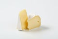 White rind cheese Royalty Free Stock Photo