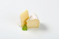 White rind cheese Royalty Free Stock Photo